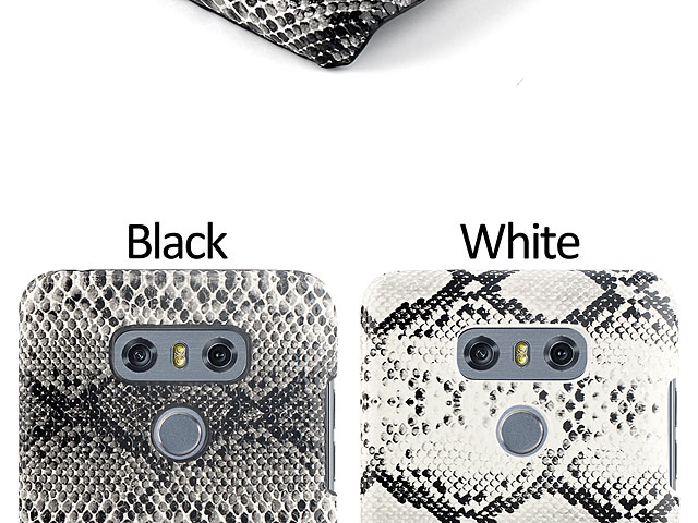 LG G6 Faux Snake Skin Back Case