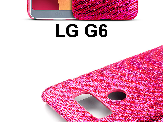 LG G6 Glitter Plastic Hard Case