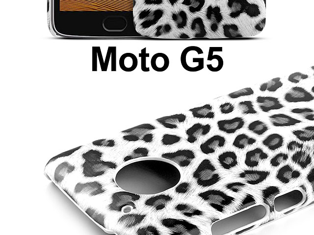 Motorola Moto G5 Leopard Stripe Back Case