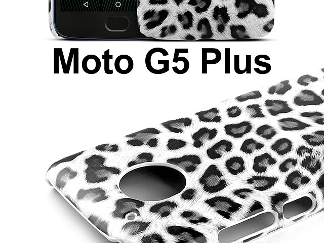 Motorola Moto G5 Plus Leopard Stripe Back Case