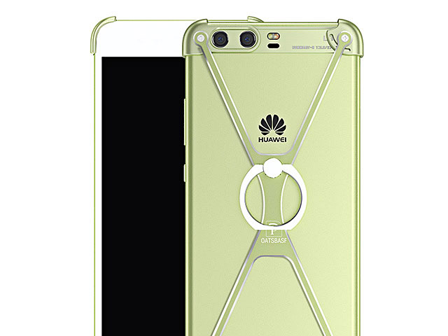 Huawei P10 Metal X Bumper Case with Finger Ring