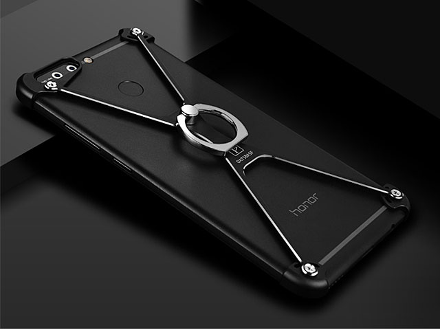 Huawei Honor 8 Pro / V9 Metal X Bumper Case with Finger Ring