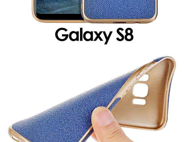 Samsung Galaxy S8 Jeans Soft Back Case