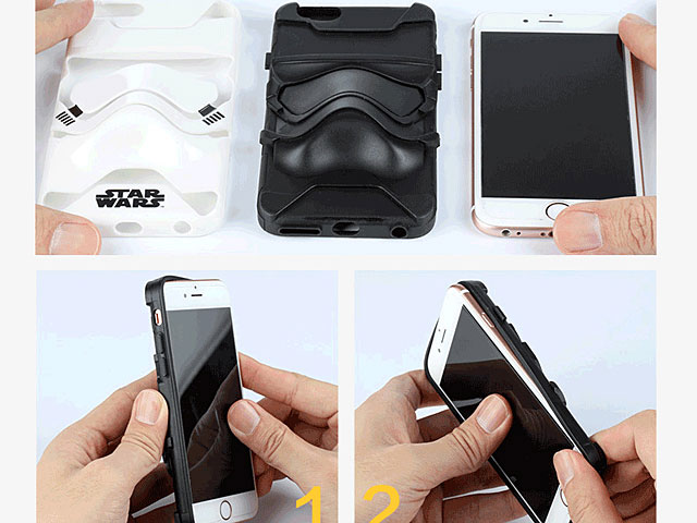 Iphone 6 Plus 6s Plus Star Wars 3d Stormtrooper Case