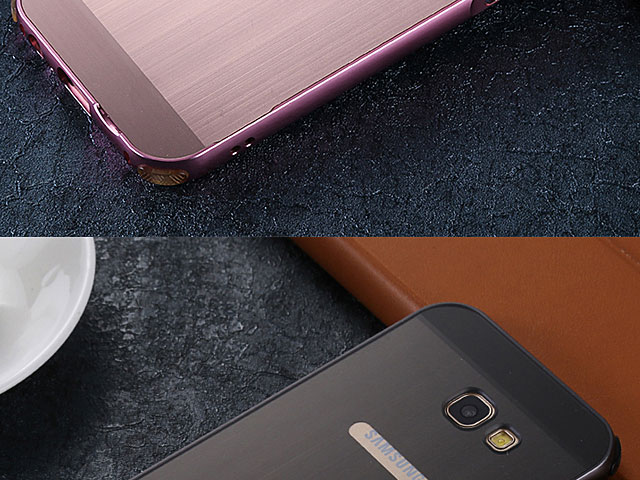 Samsung Galaxy A5 (2017) A5200 Metallic Bumper Back Case