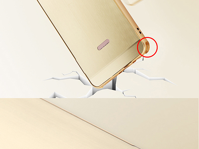 Huawei Mate 9 Pro Metallic Bumper Back Case