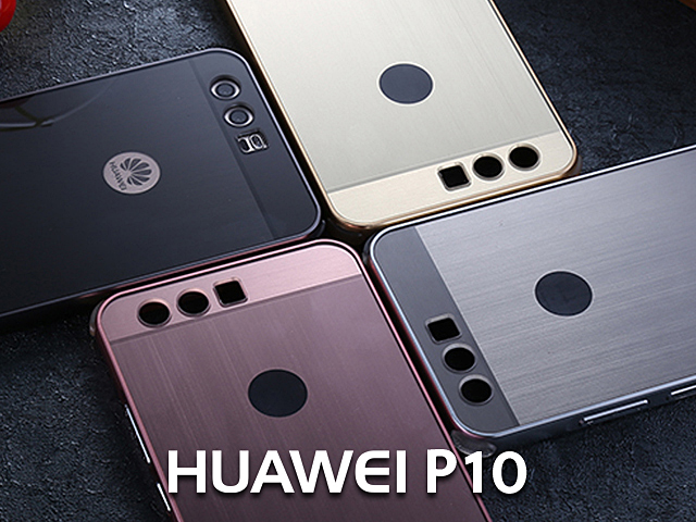 Huawei P10 Metallic Bumper Back Case