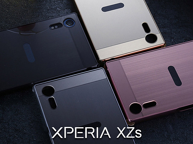 Sony Xperia XZs Metallic Bumper Back Case