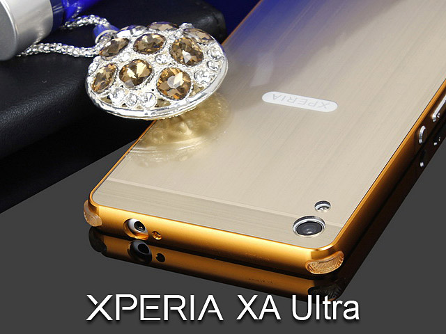 Sony Xperia XA Ultra Metallic Bumper Back Case