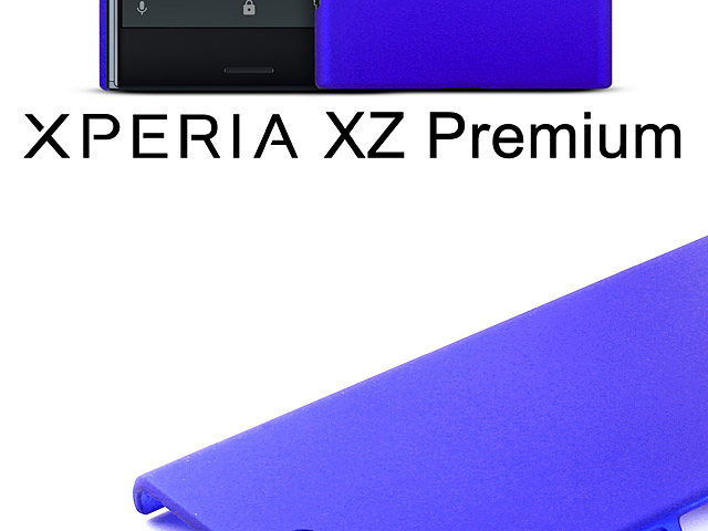 Sony Xperia XZ Premium Rubberized Back Hard Case