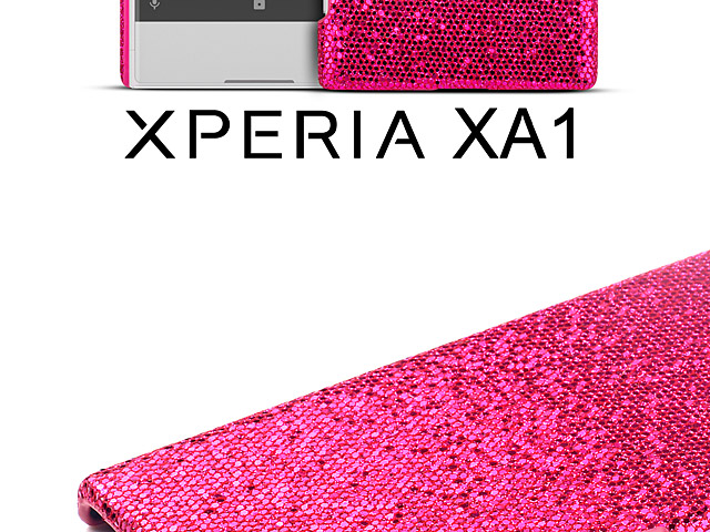 Sony Xperia XA1 Glitter Plastic Hard Case