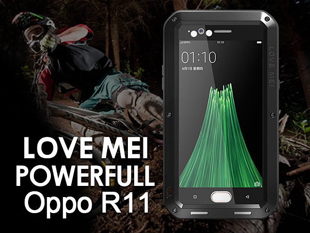 LOVE MEI Oppo R11 Powerful Bumper Case
