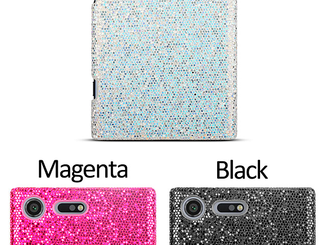Sony Xperia XZ Premium Glitter Plastic Hard Case