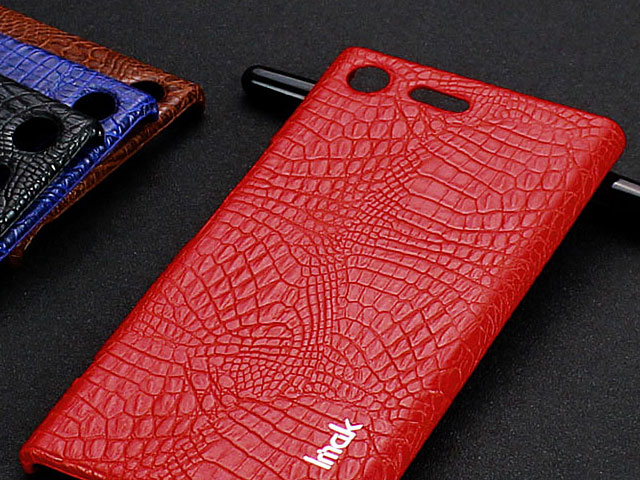 majoor publiek grootmoeder Imak Crocodile Leather Back Case for Sony Xperia XZ Premium