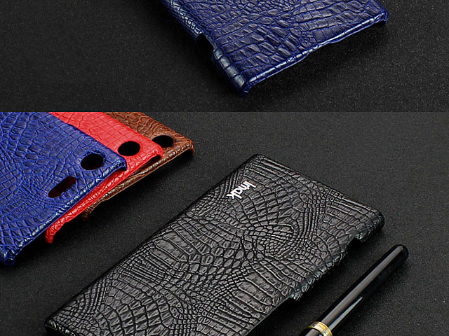 Imak Crocodile Leather Back Case for Sony Xperia XZ Premium