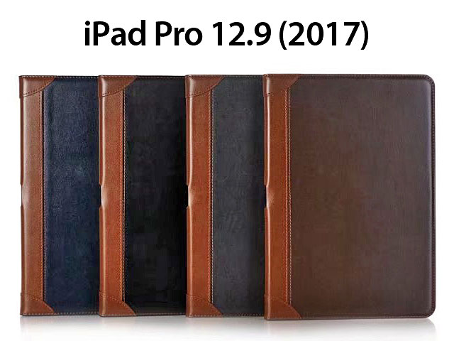 iPad Pro 12.9 (2017) with A10X Fusion Leather Book Case