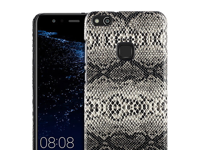 Huawei P10 Lite Faux Snake Skin Back Case
