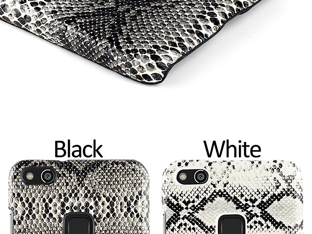 Huawei P10 Lite Faux Snake Skin Back Case