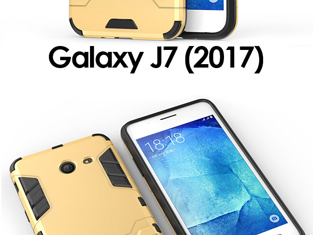 Samsung Galaxy J7 (2017) J7300 Iron Armor Plastic Case