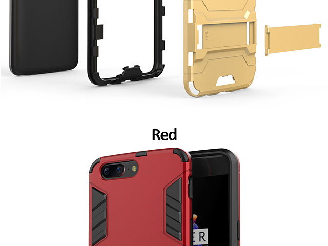 OnePlus 5 Iron Armor Plastic Case
