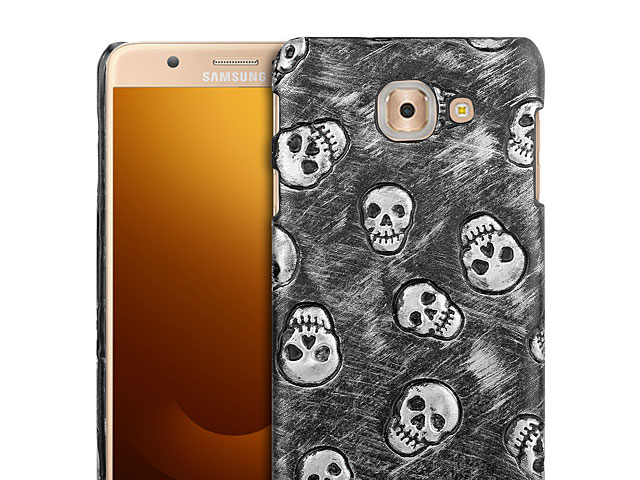 Samsung Galaxy J7 Max Embossed Skull Back Case