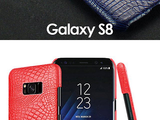 Imak Crocodile Leather Back Case for Samsung Galaxy S8