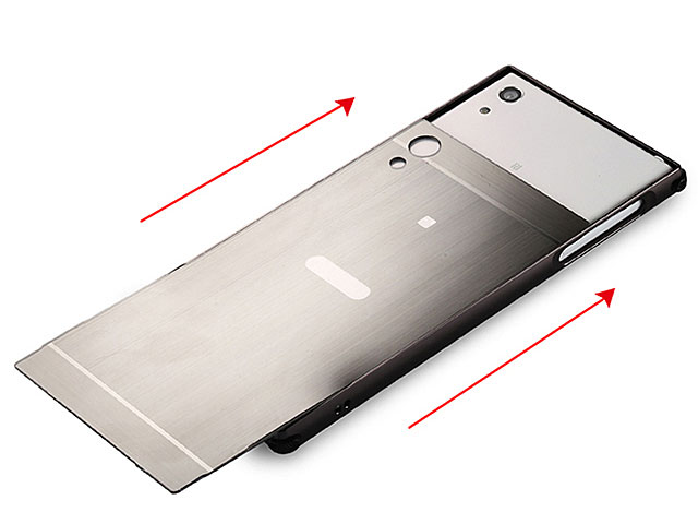 Sony Xperia XA1 Ultra Metallic Bumper Back Case