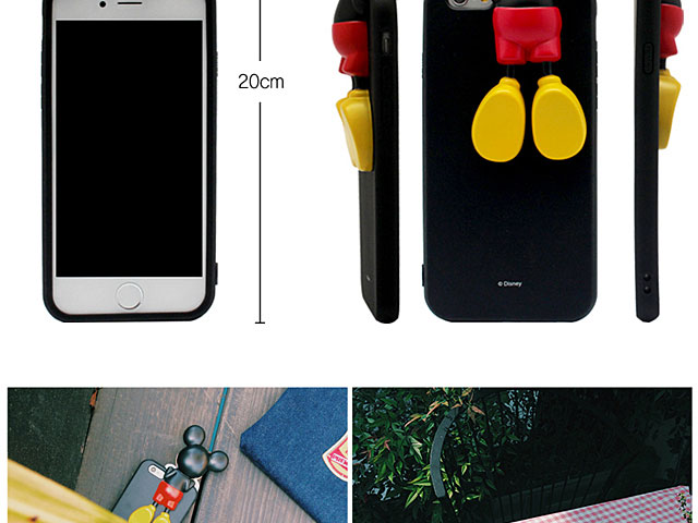 iPhone 8 3D Mickey Mouse Jelly Case