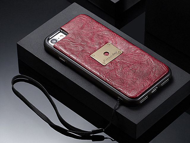 iPhone 8 Coarse Crack Wallet Flip Leather Case