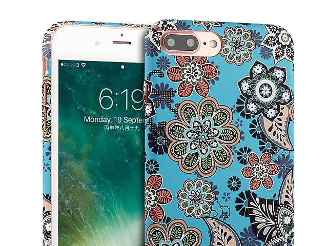 iPhone 8 Plus Gorgeous Pattern Ultra-Thin Back Case