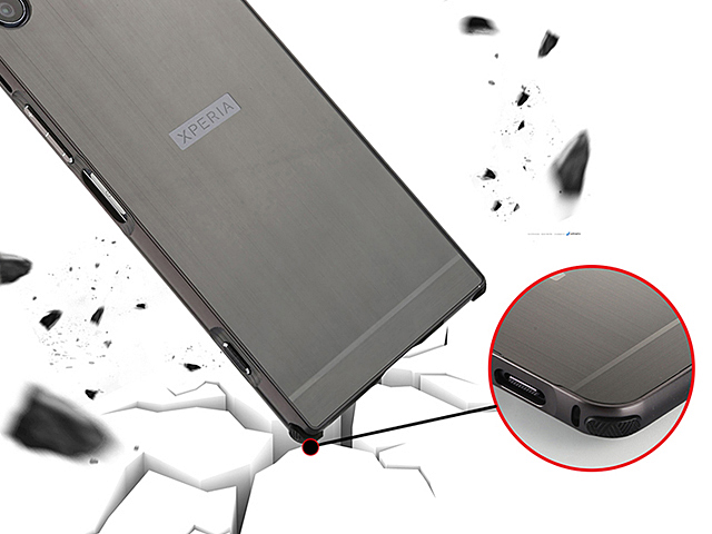 Sony Xperia XZ1 Metallic Bumper Back Case