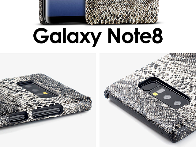 Samsung Galaxy Note8 Faux Snake Skin Back Case