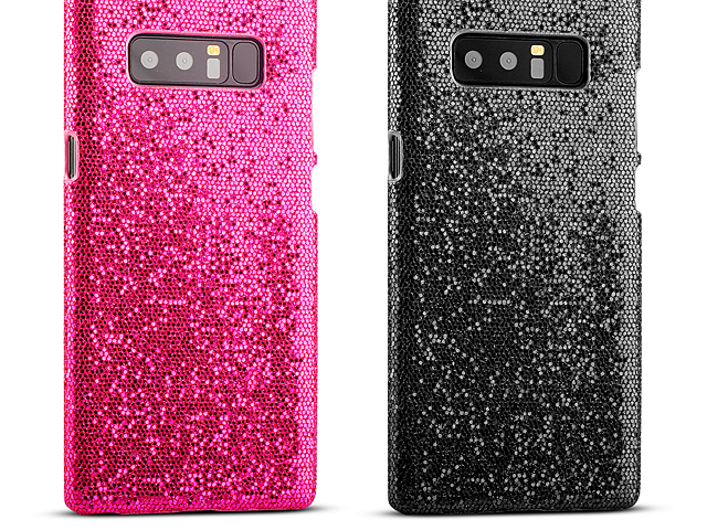 Samsung Galaxy Note8 Glitter Plastic Hard Case