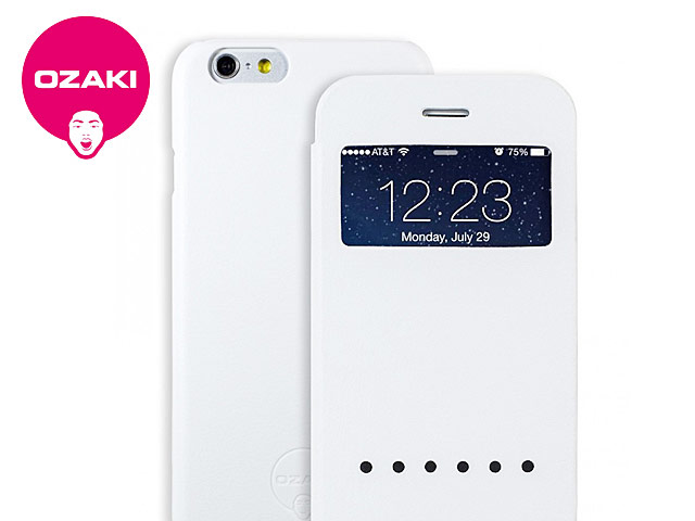 Ozaki O!coat Hel-ooo Folio Skin Cover Case for iPhone 6 Plus / 6s Plus