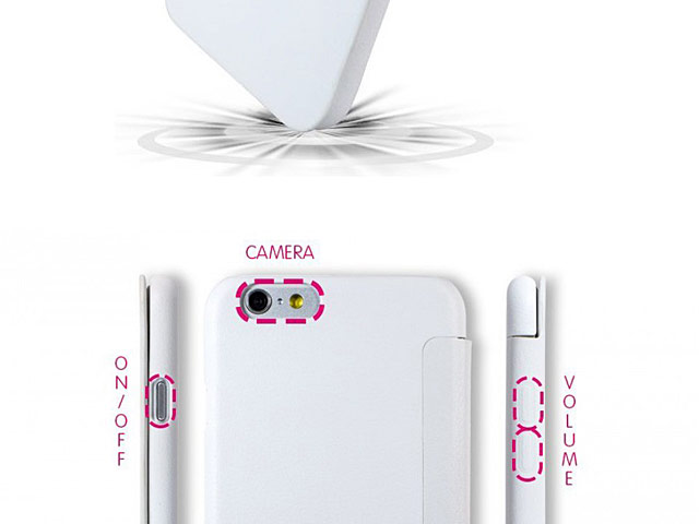 Ozaki O!coat Hel-ooo Folio Skin Cover Case for iPhone 6 Plus / 6s Plus
