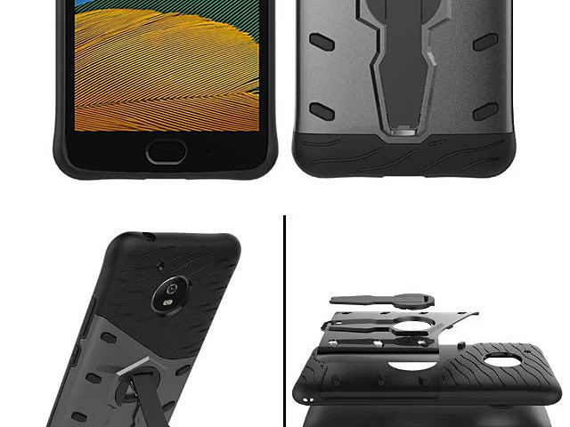 Motorola Moto G5 Armor Case with Stand