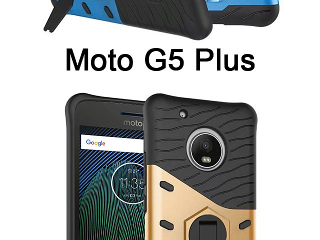 Motorola Moto G5 Plus Armor Case with Stand