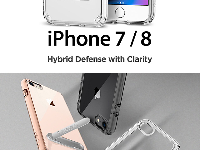 Spigen Ultra Hybrid S Case for iPhone 7 / 8