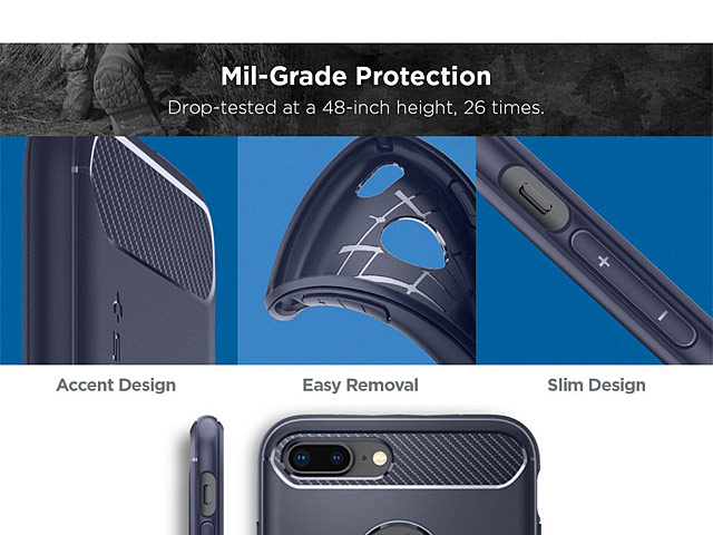 Spigen Rugged Armor Case for iPhone 7 Plus / 8 Plus