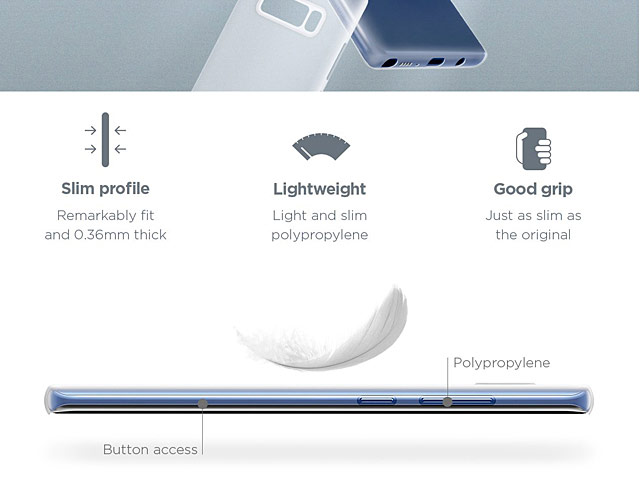 Spigen Air Skin Case for Samsung Galaxy Note8