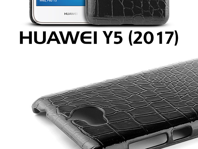 Huawei Y5 (2017) Crocodile Leather Back Case