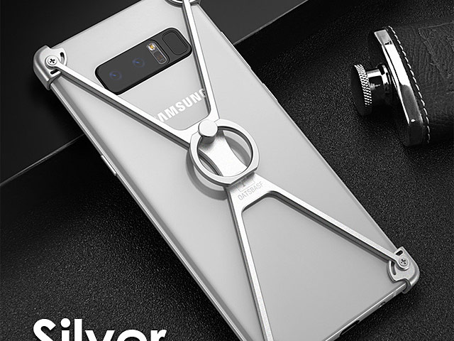 Samsung Galaxy Note8 Metal X Bumper Case with Finger Ring