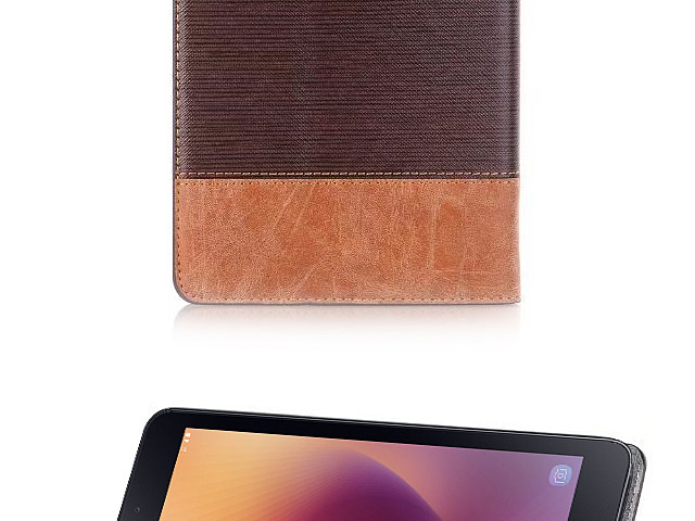 Samsung Galaxy Tab A 8.0 (2017) Two-Tone Leather Flip Case