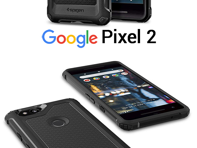 Spigen Rugged Armor Extra Case for Google Pixel 2