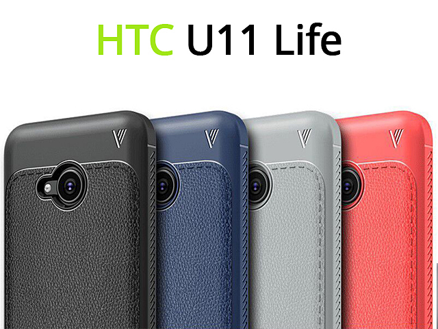 LENUO Gentry Series Leather Coated TPU Case for HTC U11 Life