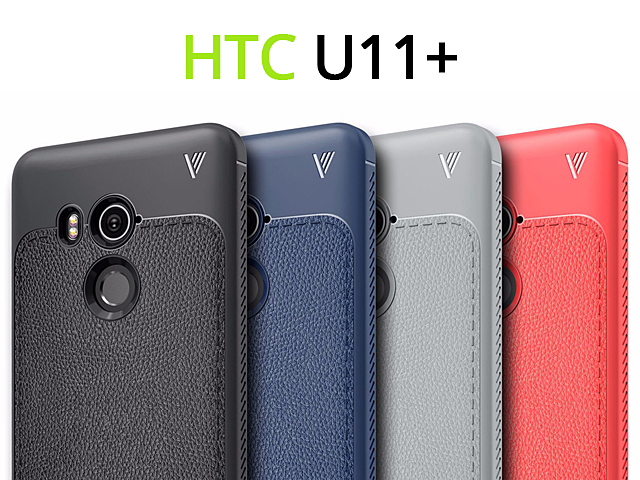 LENUO Gentry Series Leather Coated TPU Case for HTC U11+