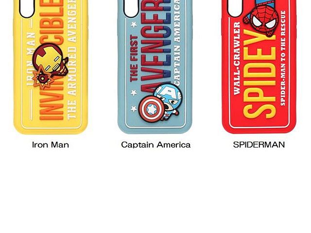 Marvel Series Silicone Case for iPhone X