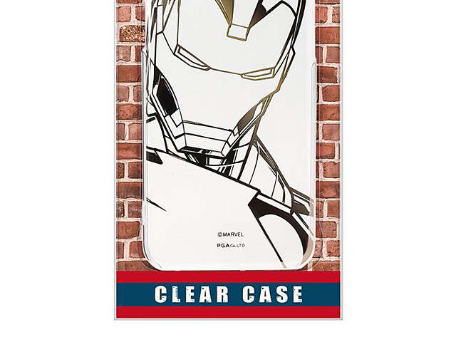 iPhone X Iron Man Crystal Case