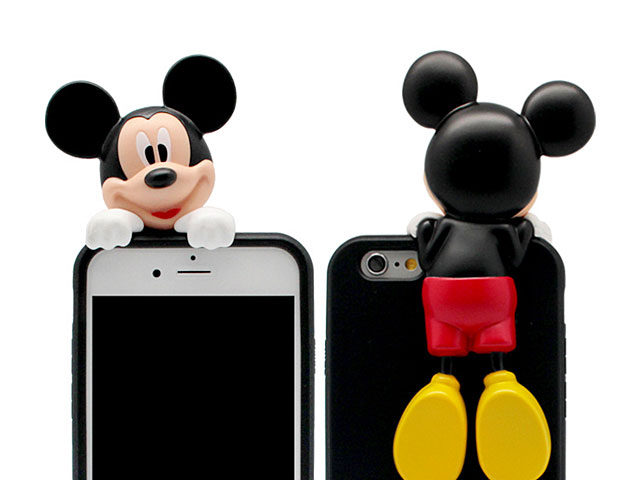 iPhone 8 Plus 3D Mickey Mouse Jelly Case