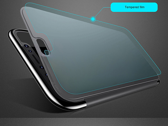 iPhone X Touchable Flip TPU Case